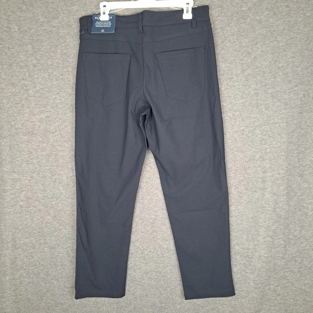 NWT Marc Asher Mens  32x30 (Fits 34x28) Navy Blue Jeans Classic Fit Casual Pants